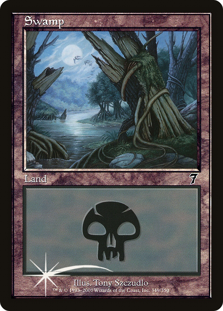 Swamp (349) [Seventh Edition] Foil