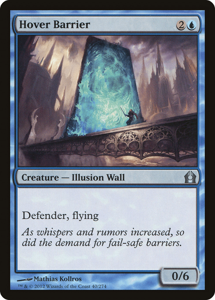 Hover Barrier [Return to Ravnica] Foil