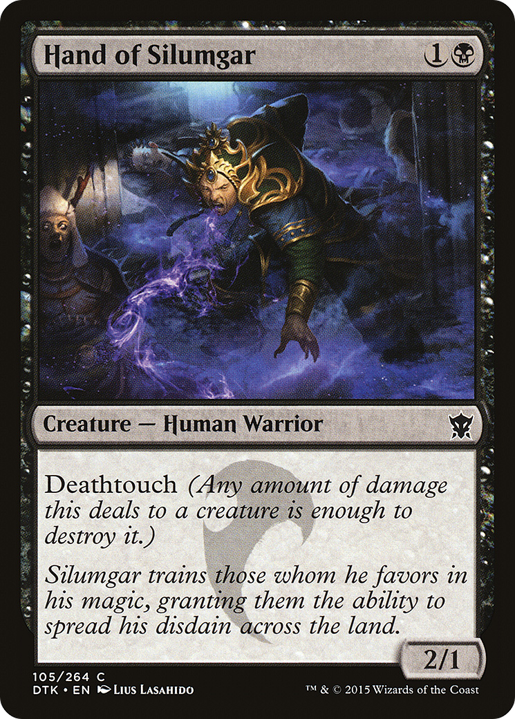 Hand of Silumgar [Dragons of Tarkir] Foil