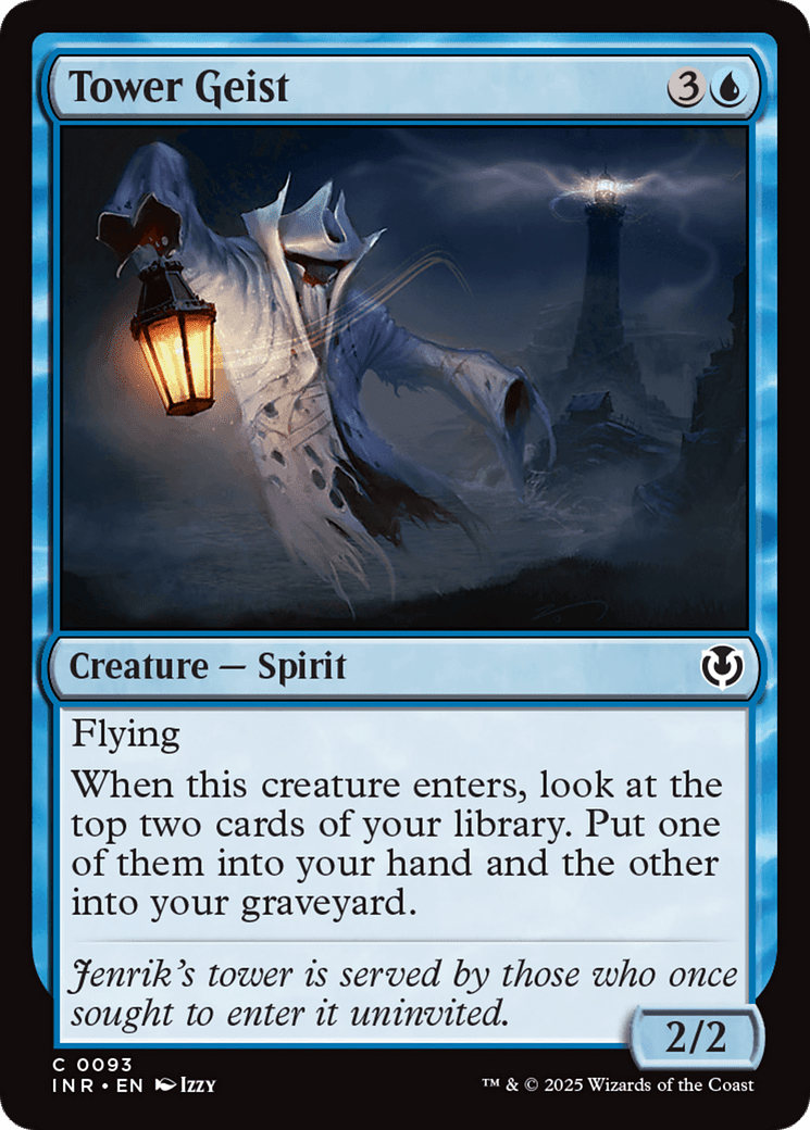Tower Geist (-093) [Innistrad Remastered]  Foil