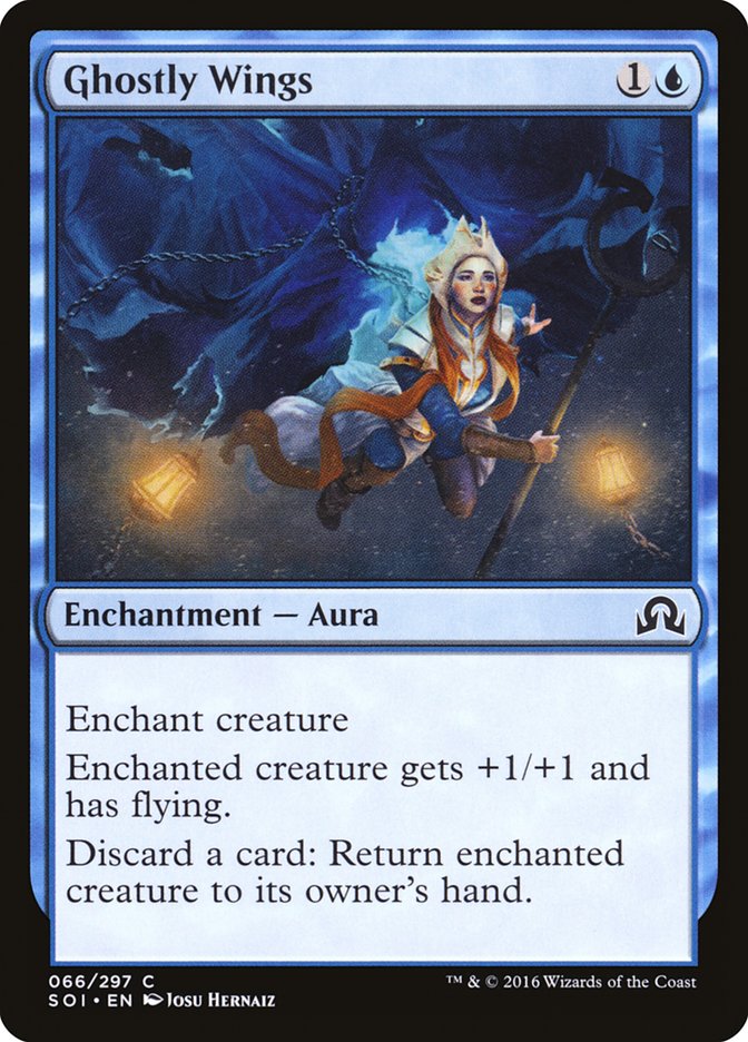 Ghostly Wings 66/297 (Shadows over Innistrad)  - Foil