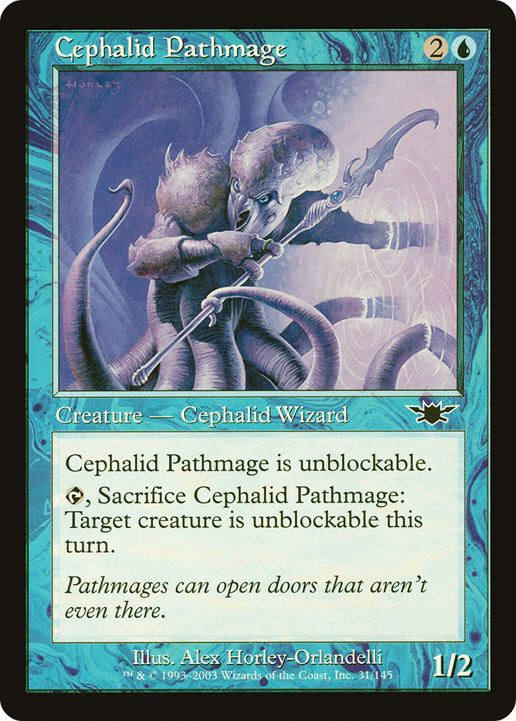 Cephalid Pathmage [Legions] Foil
