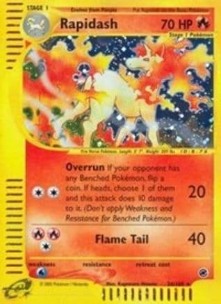 Rapidash 26/165 - Expedition Reverse Holofoil
