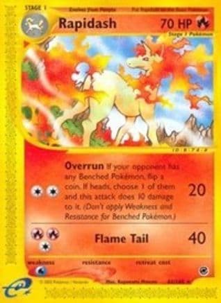 Rapidash 62/165 - Expedition Reverse Holofoil