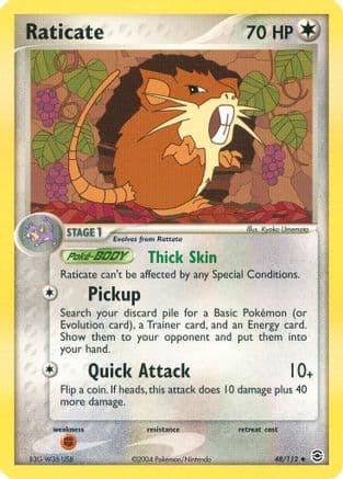 Raticate  FireRed & LeafGreen - Uncommon