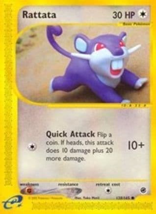 Rattata 128/165 - Expedition Reverse Holofoil