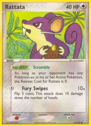 Rattata 071/109 - Team Rocket Returns Reverse Holofoil