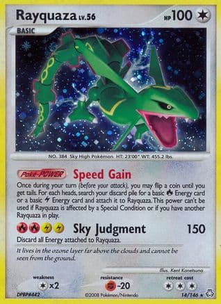 Rayquaza (14/146) [Diamond & Pearl: Legends Awakened] Reverse Holofoil