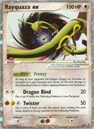 Rayquaza ex  (EX Collector's Tin) 39/40 - Nintendo Promos Holofoil