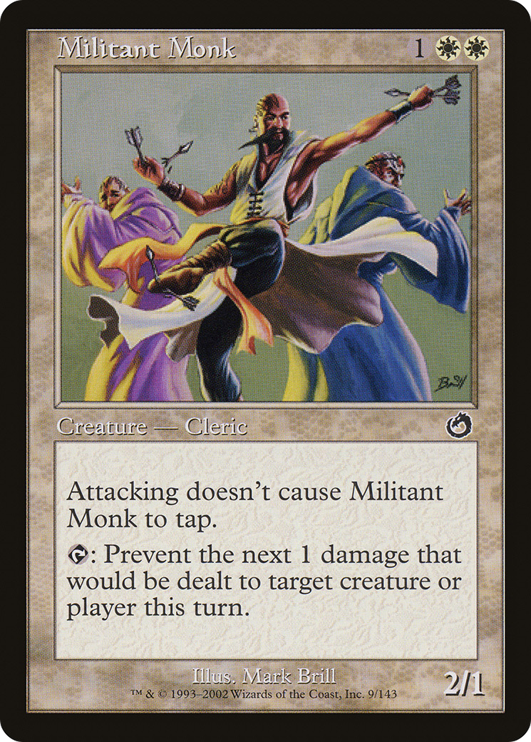 Militant Monk [Torment] Foil