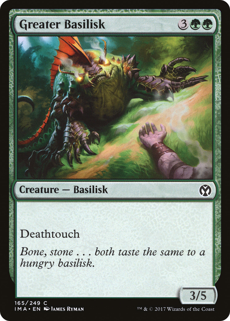 Greater Basilisk [Iconic Masters] Foil