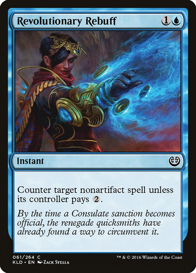Revolutionary Rebuff 61/264 (Kaladesh)  - Foil