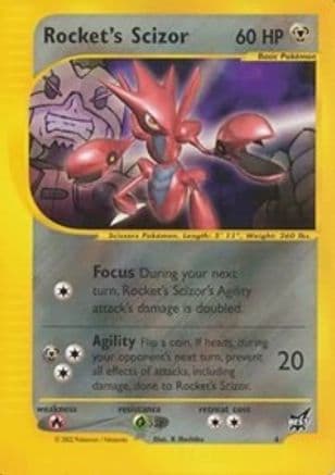 Rocket's Scizor 4/9 - Best of Promos