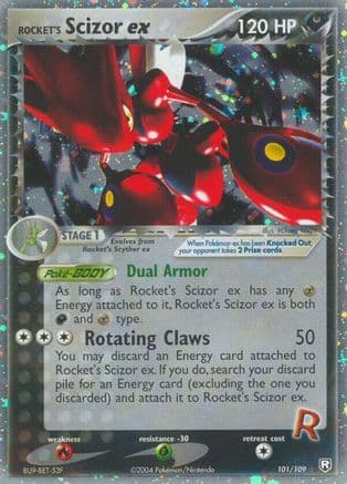 Rocket's Scizor ex  - Holofoil Team Rocket Returns - Ultra Rare