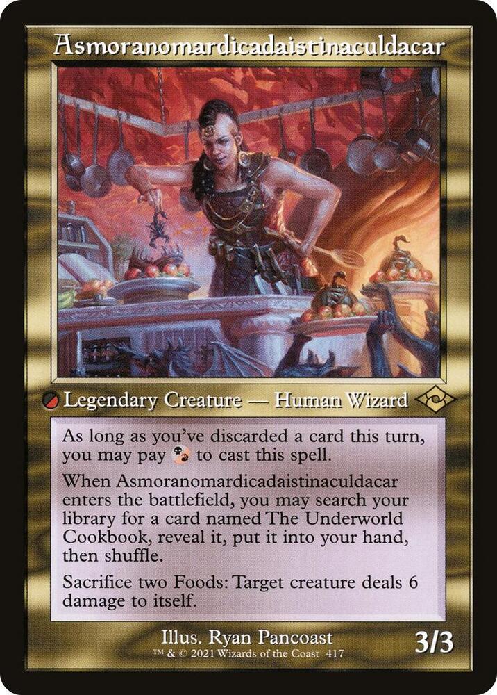 Asmoranomardicadaistinaculdacar Retro Frame 417 (Modern Horizons 2) 