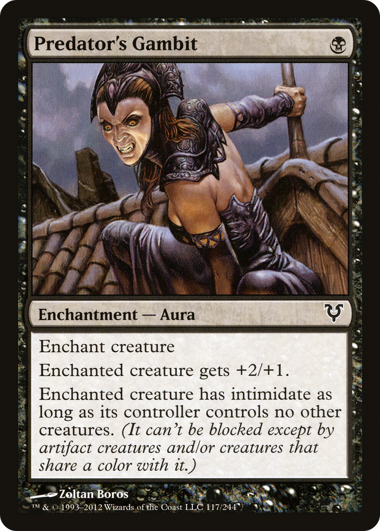 Predator's Gambit [Avacyn Restored] Foil