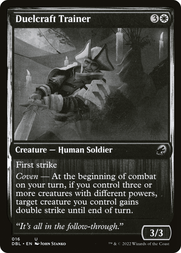 Duelcraft Trainer [Innistrad: Double Feature] Foil