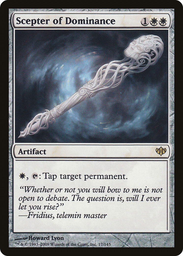 Scepter of Dominance [Conflux] Foil