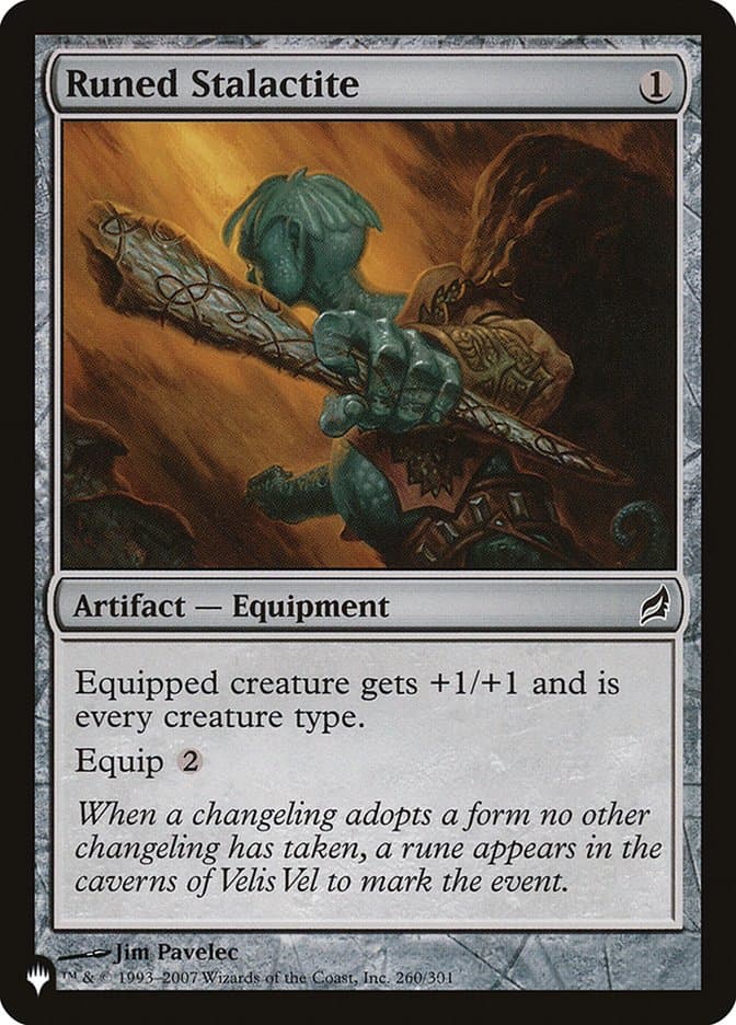 Runed Stalactite |  (LRW-260) [The List]