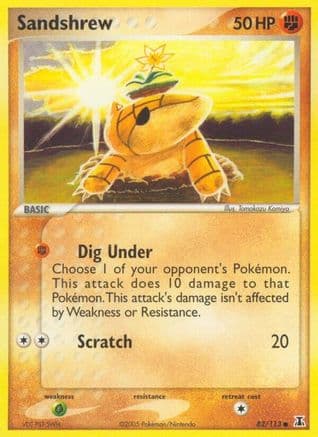 Sandshrew 082/113 - Delta Species Reverse Holofoil