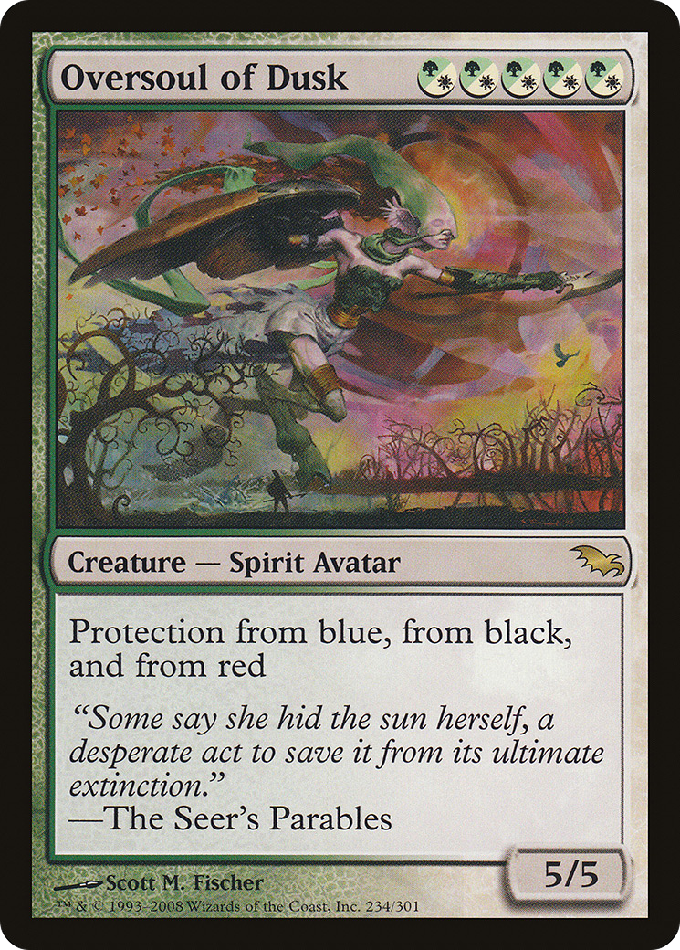 Oversoul of Dusk [Shadowmoor] Foil