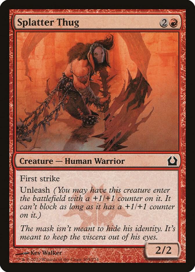 Splatter Thug 105/274 (Return to Ravnica)  - Foil