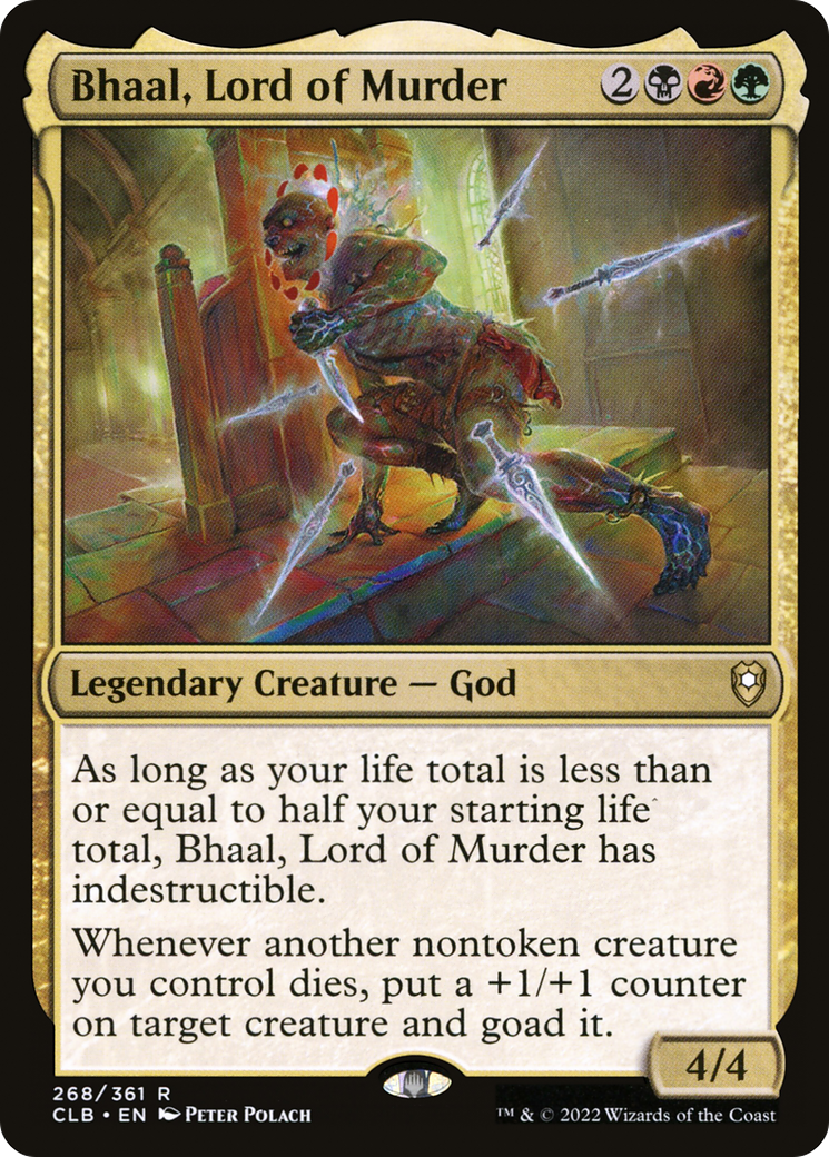 Bhaal, Lord of Murder [Commander Legends: Battle for Baldur's Gate] Foil