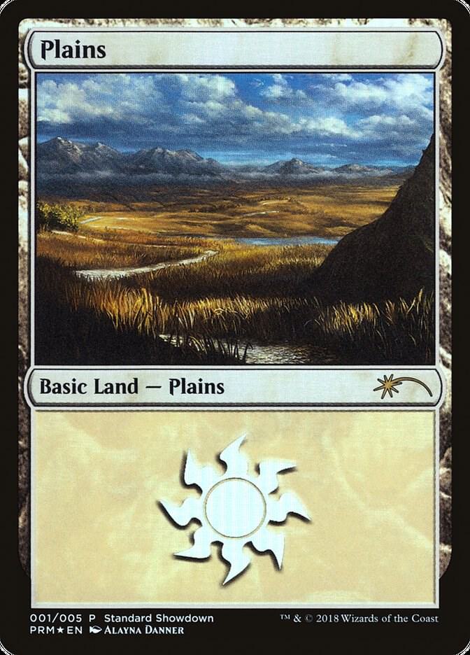 Plains 1/5 (Standard Showdown Promos)  - Foil