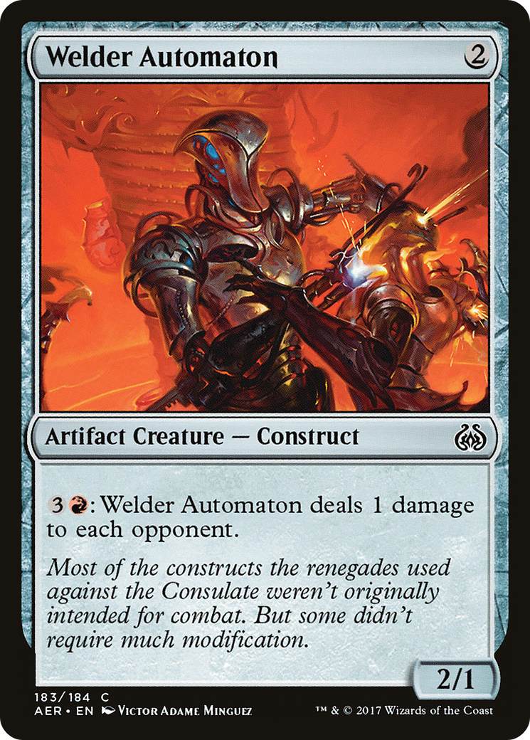 Welder Automaton [Aether Revolt] Foil