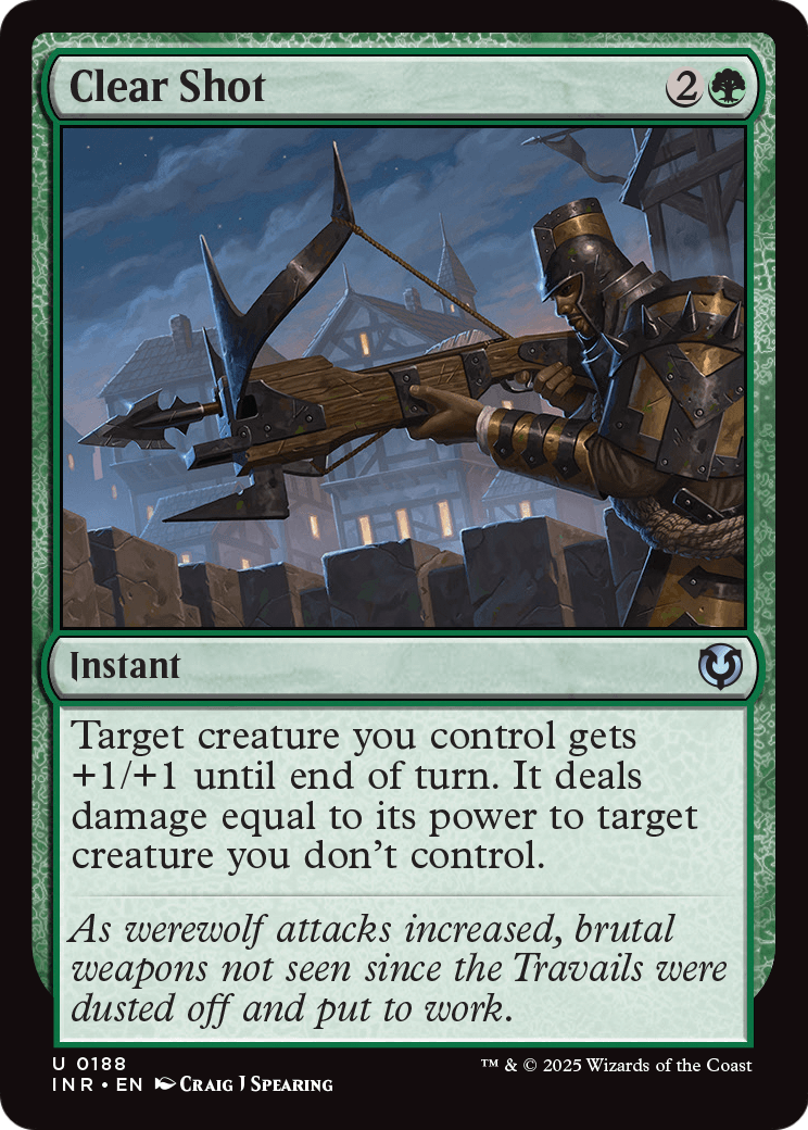Clear Shot (-188) [Innistrad Remastered]