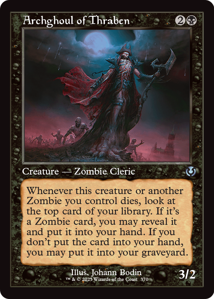 Archghoul of Thraben (Retro Frame) (-370) [Innistrad Remastered]  Foil
