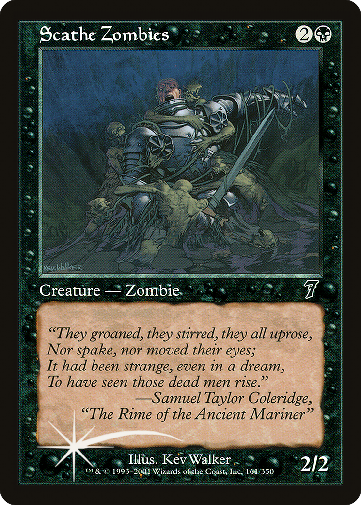 Scathe Zombies [Seventh Edition] Foil