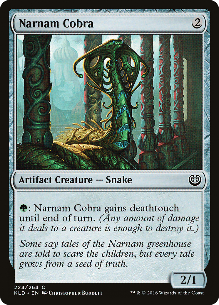 Narnam Cobra [Kaladesh] Foil