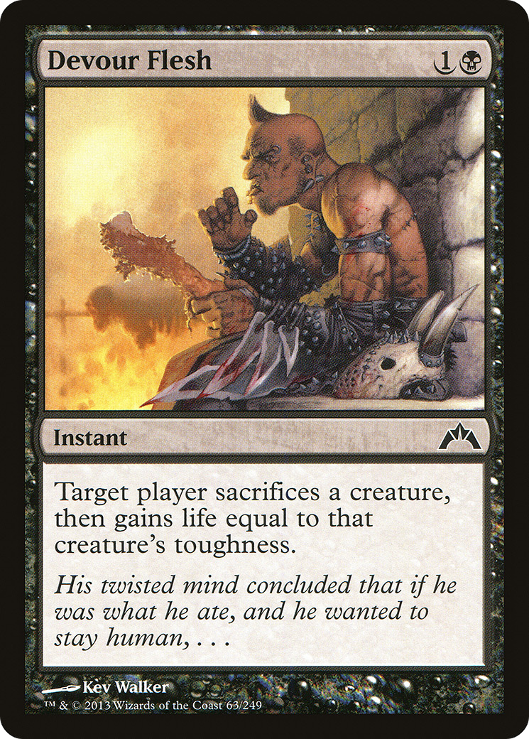 Devour Flesh [Gatecrash] Foil