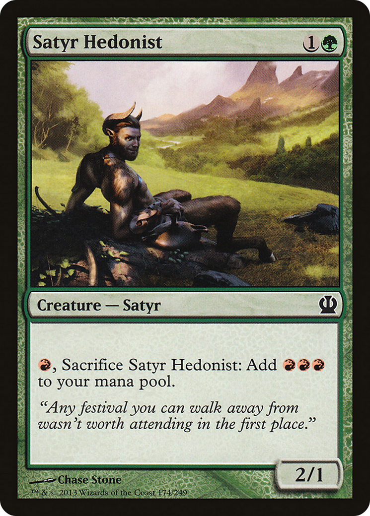 Satyr Hedonist [Theros]