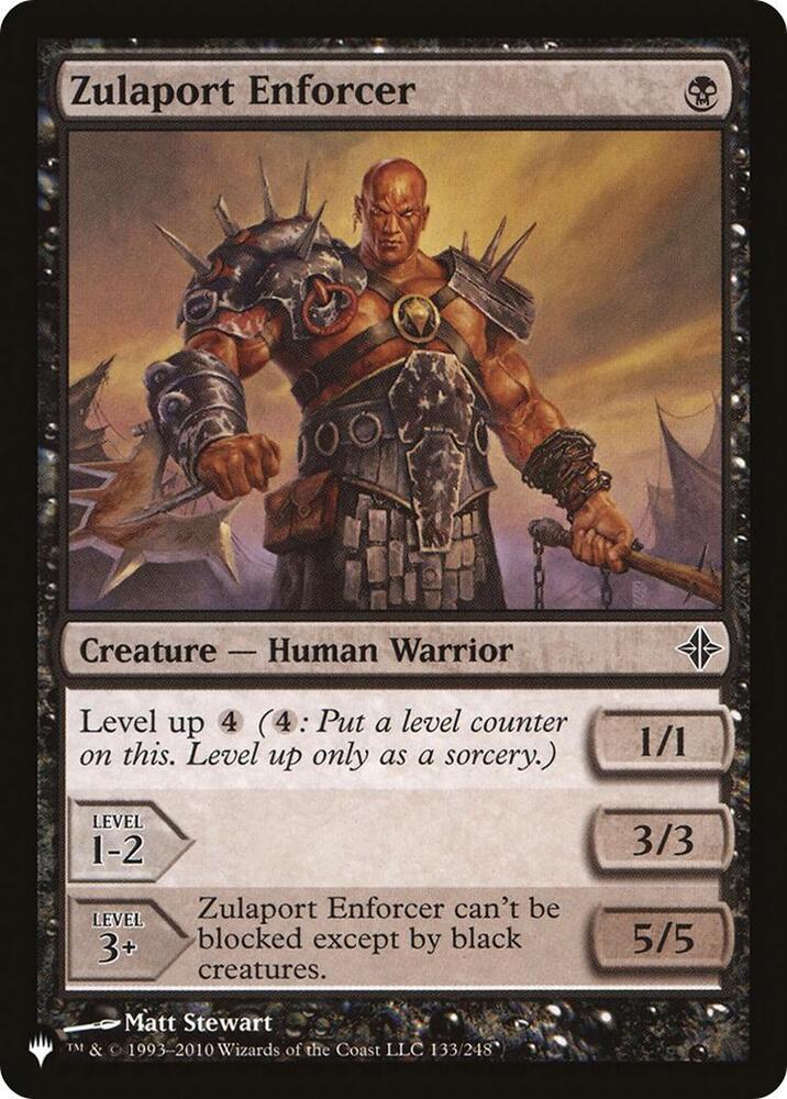 Zulaport Enforcer ROE-133/5075 (The List Reprints) 