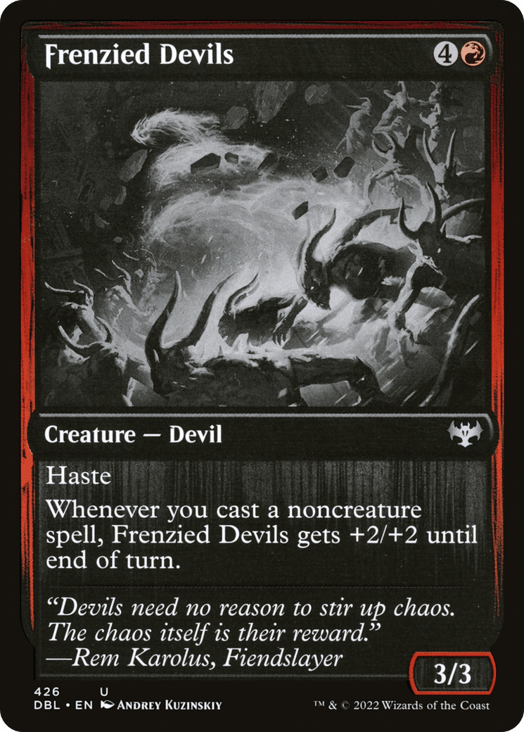Frenzied Devils [Innistrad: Double Feature]