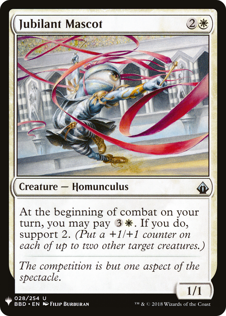 Jubilant Mascot |  (BBD-28) [The List]