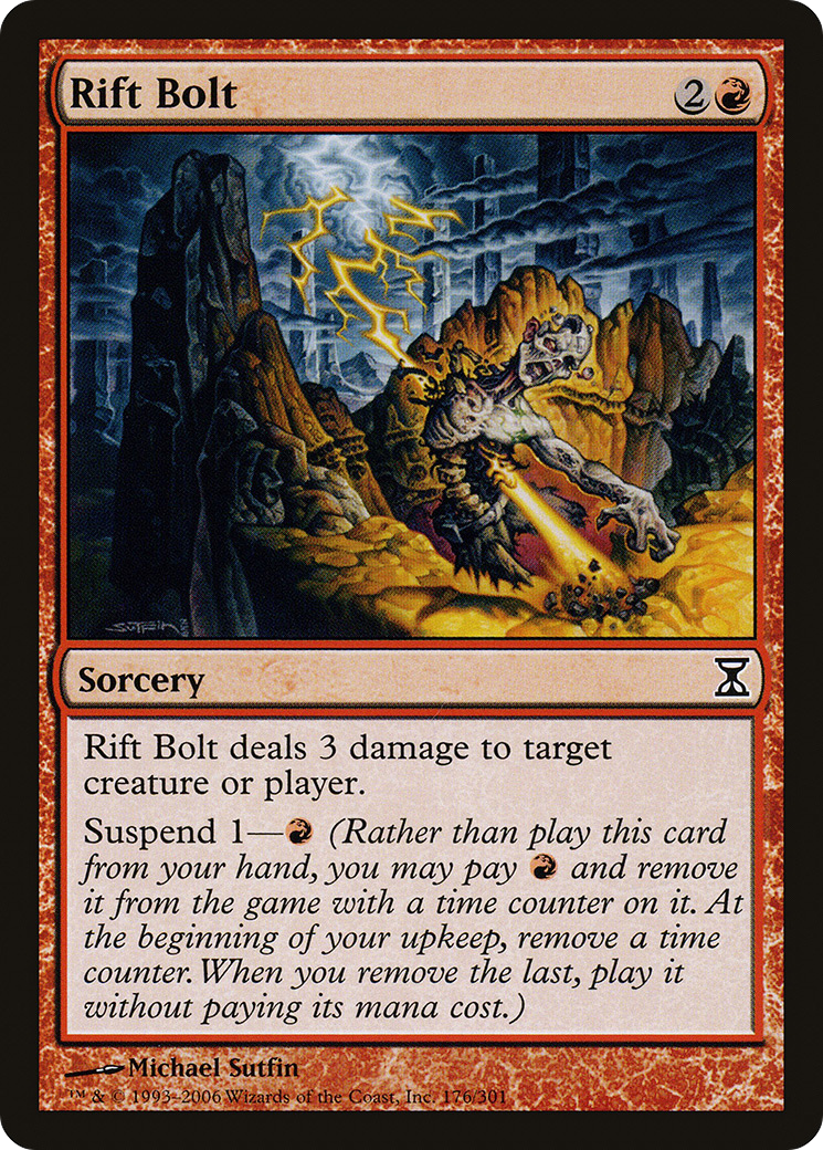 Rift Bolt [Time Spiral] Foil