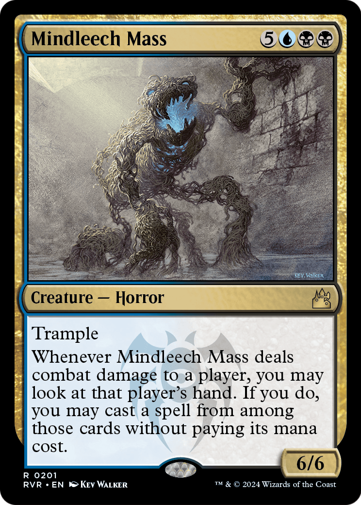 Mindleech Mass [Ravnica Remastered] Foil