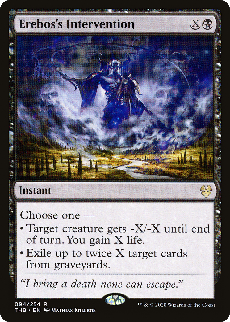 Erebos's Intervention [Theros Beyond Death] Foil