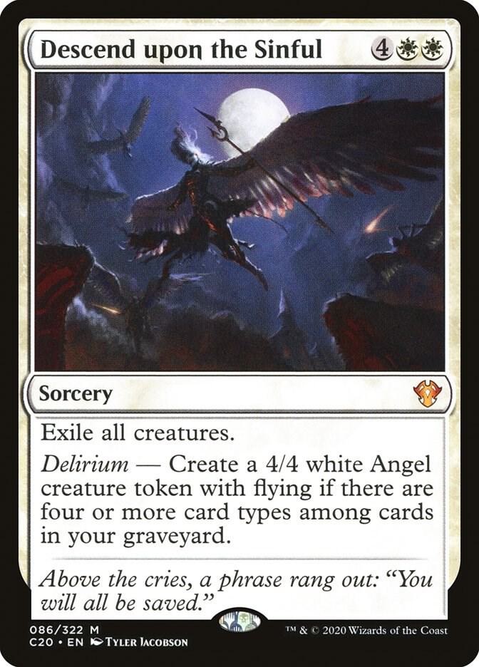 Descend upon the Sinful 86/322 (Commander 2020) 