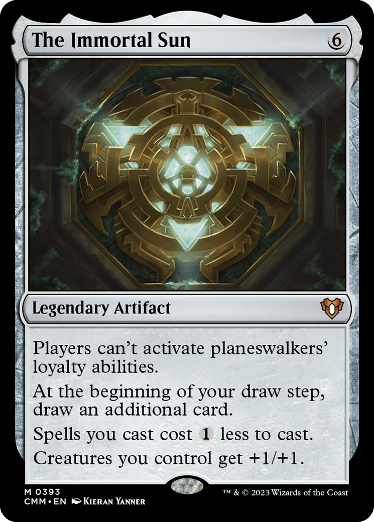 The Immortal Sun [Commander Masters] Foil