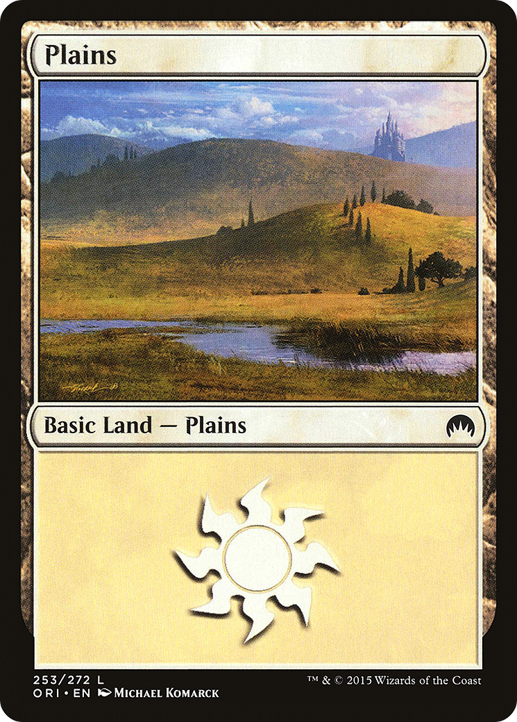 Plains (253) [Magic Origins] Foil