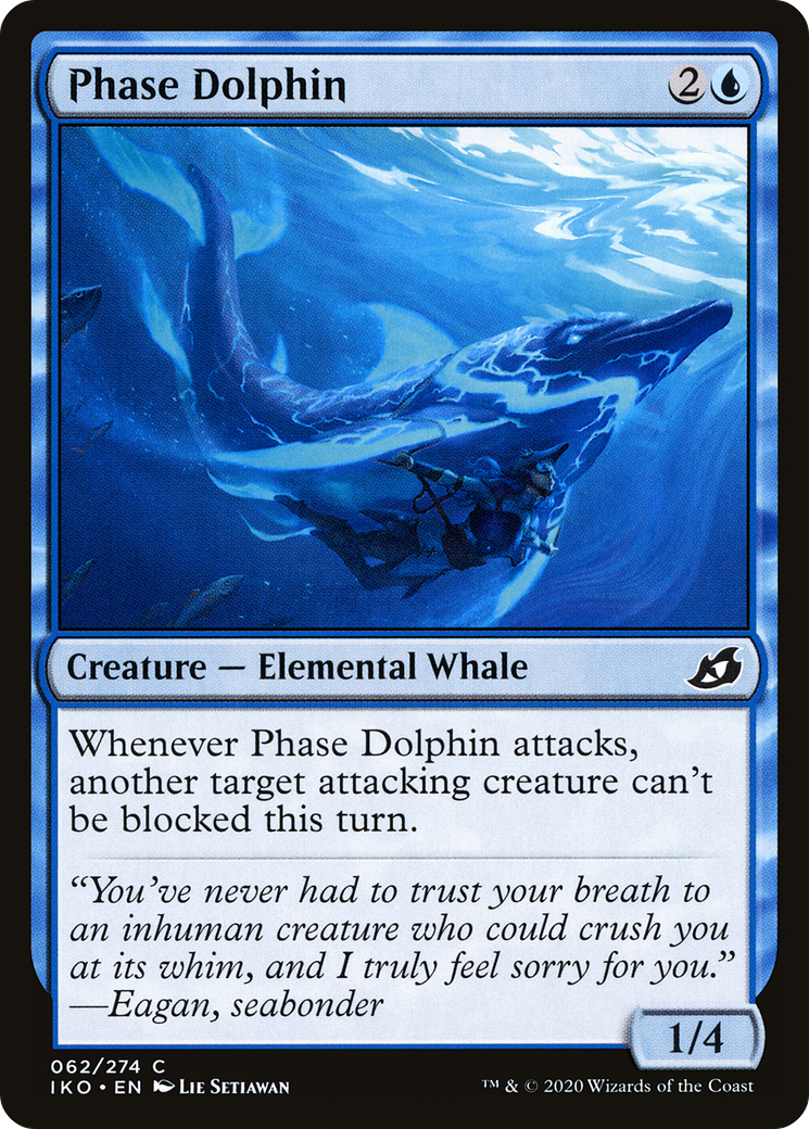 Phase Dolphin [Ikoria: Lair of Behemoths] Foil