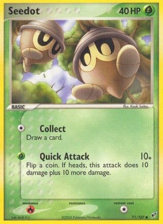 Seedot 071/107 - Deoxys Reverse Holofoil