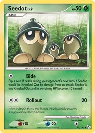 Seedot 97/130 - Diamond and Pearl Reverse Holofoil