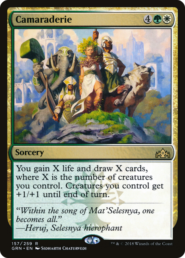 Camaraderie [Guilds of Ravnica] Foil
