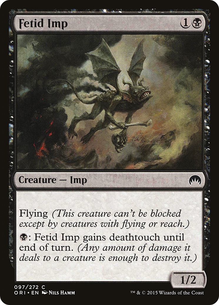Fetid Imp [Magic Origins] Foil