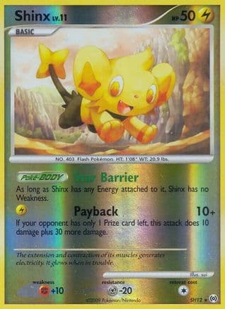 Shinx (Shiny) SH12/99 - Arceus Reverse Holofoil